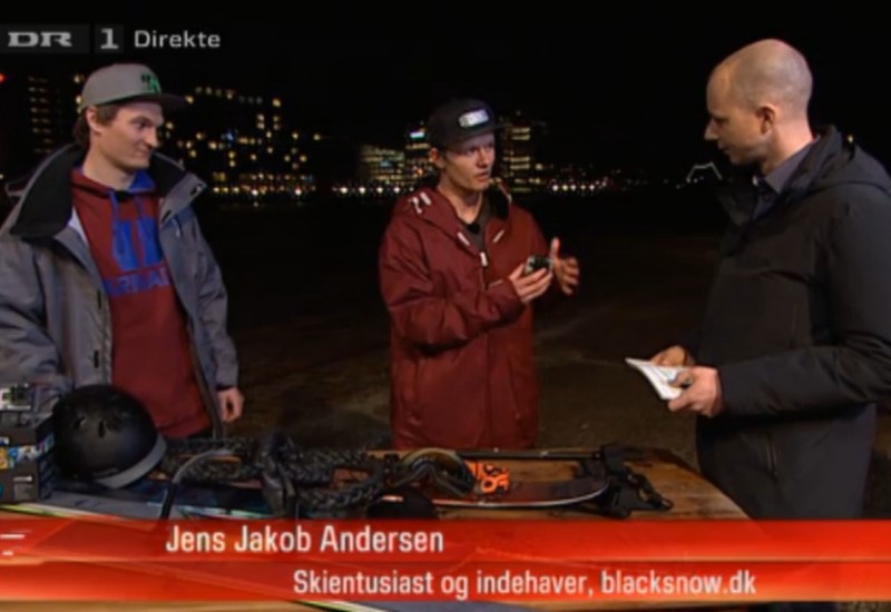 Jens Jakob og Christian i Aftenshowet